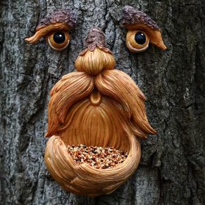 Tree Face Tree Faces Outdoor Tree Art Tree Decorations Outdoor Tree Faces Tree Stump Decor Face for Tree Trunk