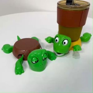 ที่วางแก้ว ที่รองแก้ว น้องเต่าตกใจ ของเล่น/ของตกแต่งบนโต๊ะ 2 สี แบบสำเร็จรูป ไม่ต้องประกอบ ส่งจากไทย!!!