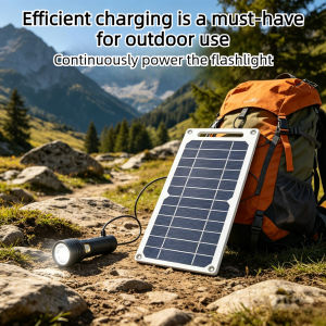 Advanced Solar Panel 5V USB Portable Solar Charger Stabilize Voltage for Phone Power Bank Outdoor Camping RV Home Daily Gift