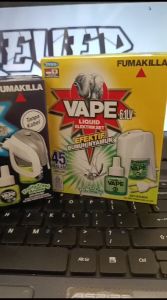 Fumakilla Vape Ultra 45 Malam Obat Nyamuk Elektrik 45ml | Obat Nyamuk Alat dan Liquid