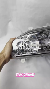 NISSAN CD4 QUON HEADLAMP 3BULB LAMPU BESAR KRISTAL HIGH QUALITY