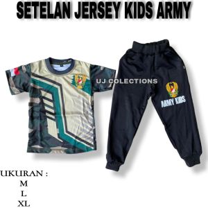 SETELAN ANAK TNI JERSEY DAN CELANA JOGGER MOTIF GARUDAK EKAPAKSI - Setelan Olahraga Kids Army