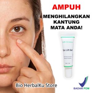 Eye Cream Penghilang Kantung Mata Panda BPOM Eye Lift Gel Treatment Krim Paling Ampuh Permanen Pemudar Pelembab Kantong Area Sekitar Mata Hitam Kerut Kendur Keriput Anti Penuaan Dini Original Asli Viral A34