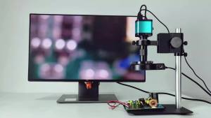 YiZhan | YIZHAN 150X Adjustable Digital Microscope for Soldering ULTRA HD 4K 1080P 60FPS  Camera Freeze Comparison Microscopio For Repair