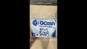 120 Pages GCASH Tracker Notebook | GCASH Notebook | 80 GSM | 120 Pages | Wire Bounded |