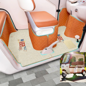 Full Enclosure Protective And Decorative Footpad For Tricycle