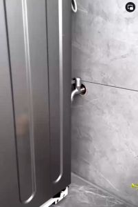 Van cấp nước máy giặt ngắt nước chủ động inox lõi đồng van máy giặt chuyên lắp góc hẹp