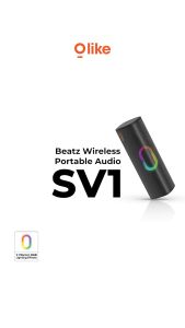 OLIKE SPEAKER BLUETOOTH PORTABLE STEREO TWS WIRELESS RGB LED SV1