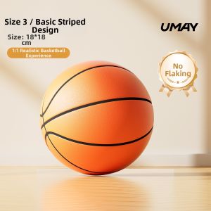 Umay(佑美) | Silent Elastic Basketball for Kids with Fabric Cover