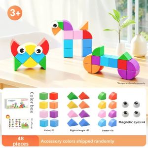 Magnetic Building Blocks Puzzle Educational Toy