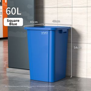 Commercial Outdoor Large Capacity Litter Bin 40L