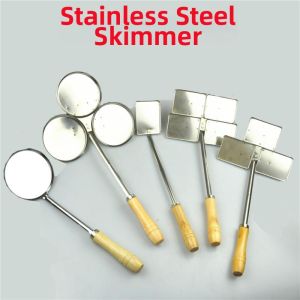 Wood Handle Stainless Steel Pancake Mold