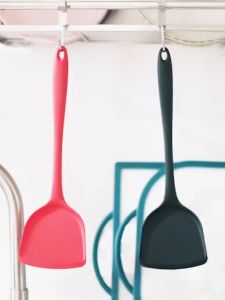 Silicone Spatula Non Stick Handle Turner Shovel Cooking Tool