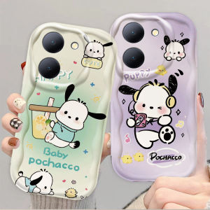 Cute Silicone Phone Case for Vivo Y78/Y78M/Y78T Full Cover Cartoon Design Fashionable Female Model Unique Pattern Anti-Fall Protection