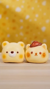 Bread Squishy Soft Slow Rise Bread Scent Bread-Like Softness Real Bread Scent Food Grade Safe Super Squishy 6 Adorable Designs