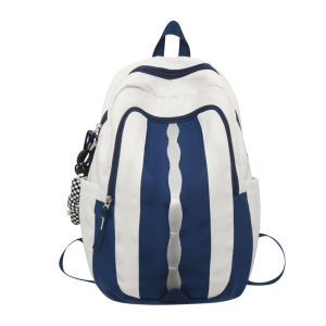 กระเป๋าเป้ Backpack นักเรียนแฟชั่น กระเป๋าสะพายหลังใบใหญ่ ใส่ของได้เยอะ สายปรับความยาวได้ กระเป๋าเป้สะพายหลัง ระบายอากาศได้ดี มี 4 สีให้เลือก