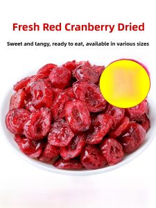 Baking Special Cranberry Dry Snacks Ready to Eat Leisurely Frozen Dry Red Cranberry Snacks American Origin 500g Bag