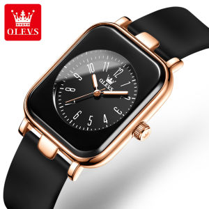 Authentic OLEVS Watch For Women Waterproof 2024 Sale Original Elegance Simple Watches Band noctilucent Silicon watches
