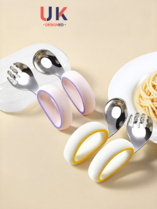 niniwalker | Baby Feeding Training Spoon Stainless Steel