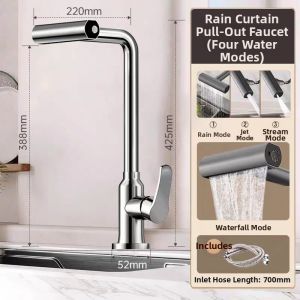 Cold and Hot Adjustable Kitchen Faucet