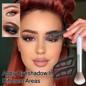 Eyeshadow Tool Makeup Stencils Pads Apply Eye Shadow In Different Areas Eyeshadow Guide For Beginners