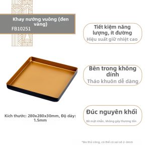 FORBAKE | Khay Nướng Không Dính Nâng Cao