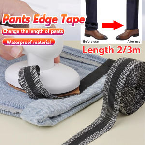 Trousers Hemming Tape Pants Edge Shorten Paste Length Adjust Self-Adhesive Tapes Trousers Patch for DIY Pants 2m/3m