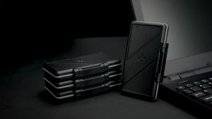 JJC | JJC 2 Slots Hard Drive Case for SSD  Solid State Hard Drive Storage Protection Box Water Resistant and Shockproof 2.5 SSD Car