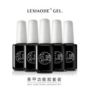 Miss Le Nail Shop Polish Gel Set Genuine Base Gel Non-Wash Sealing Layer Dedicated Solid Lasting Super Bright Phototherapy Plastic