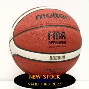 Molten BG3800 Composite Leather Basketball – Size 5 6 & 7 B5G3800 B6G3800 & B7G3800 (Original)