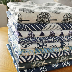 Japanese Style  Dining Tablecloth Rectangular Coffee Table Cloth Square Towel Japanese Style Minimalist Cotton Linen Household Cover Cloth