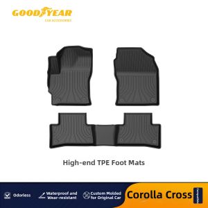 Goodyear | TPE Car Floor Mat Rear Cargo Pad Double-layer Blanket Design