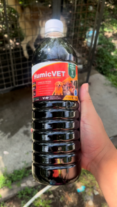 HumicVET 1 Liter Organic Pet Supplement for Dogs and Cats Skin Coat Digestion Immune Support Appetite Vitality Less Waste Odor Daily Wellness by Ucorp