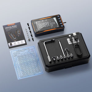 Máy Đo Lực Kỹ Thuật Số 500N Máy Đo Lực Kéo Đẩy Cầm Tay HD Với Màn Hình Lớn Độ Phân Giải 01N Bao Gồm Pin Để Đo Chính Xác