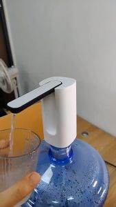 2025 New Foldable Water Bottle Pump Water Pump Dispenser Automatic Drinking Water Bottle USB Charging Water Pump Portable Suitable for all types of barrels