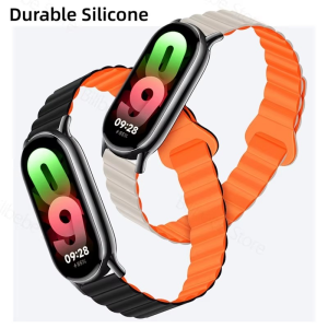 Magnetic Loop Strap for Xiaomi Smart Band 10 Mi Band 10 NFC Silicone WatchBand