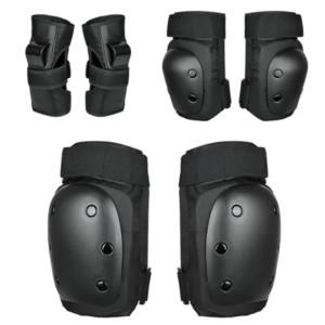 Elbow and Knee Pads for Outdoor Sports Protection Kit for Skateboarding Inline Roller Biking Roller Skating Cycling 6Pcs