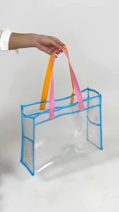 กระเป๋าช้อปปิ้ง แม่และเด็ก วัสดุ PVC ใสพิเศษ สำหรับใช้แม่และเด็ก