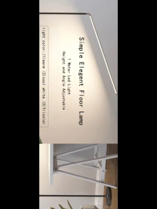 LED floor light super bright learning light piano practice light length 100CM