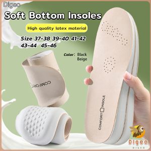 Digeo Sports Insoles: Soft Bottom & Latex Pad for Men & Women