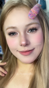 Softlens Icegray Avela Amber Lensa Kontak 1Pasang BRAZILGIRL Alam Riasan mata warna lensa Korea use 12 Months