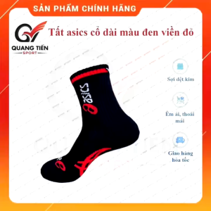 Tất thể thao ASICS cổ dài cao cấp