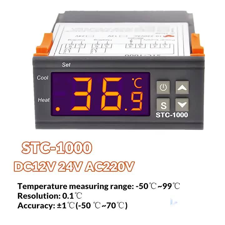STC-1000 Micro Digital Temperature Controller Thermostat ...
