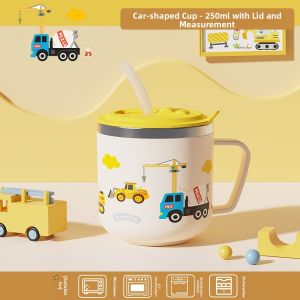 XIAOCHUSHU | 316 Stainless Steel Child Home Use Mug With Lid And Scale