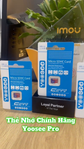 Thẻ Nhớ Yoosee Pro Chính hãng 128GB/64GB/32GB chuẩn tốc độ cao Chuyên dụng lưu trữ Camera Yoosee và điên thoại