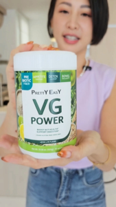 Pretty Easy VG POWER Prebiotic Fiber Supplement 300g | Gut Health Detox Bloating Relief Weight Loss Singapore