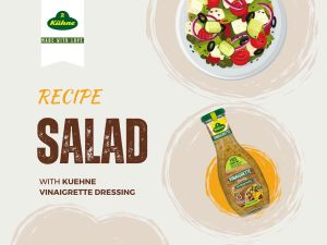 Sốt trộn Salad Kuehne kiểu Pháp Mỹ các vị Thousand Islands Italian American Vinaigrette French 250ml
