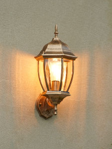HAOTIAN | Weatherproof Outdoor Wall Light Vintage Rustic Style LED