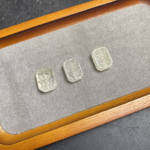 สร้อยคอ สร้อยข้อมือ จี้หินหยกสีขาวธรรมชาติ ไม่ได้รับการปรับแต่ง จี้เครื่องประดับ DIY ขนาดเล็ก อุปกรณ์ทำเครื่องประดับ หินหยกสีขาวธรรมชาติ