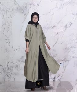 MILADIA TUNIK / TUNIK POLO LINEN PREMIUM/ TUNIK LINEN / TUNIK PREMIUM/ ATASAN PANJANG / TUNIK LEMBUT ADEM / ATASAN WANITA KERAH / TUNIK MODERN/ TUNIK WANITA TERBARU/ TUNIK WANITA DEWASA/ TUNIK WANITA KOREAN STYLE/ TUNIK LINEN KEKINIAN/ TUNIK IMPORT ORI...
